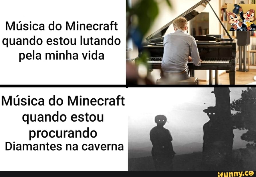 Basicamente Isso sm, Memes de Minezinho I jogar minecraft ouvindo música é  basicamente isso - iFunny Brazil