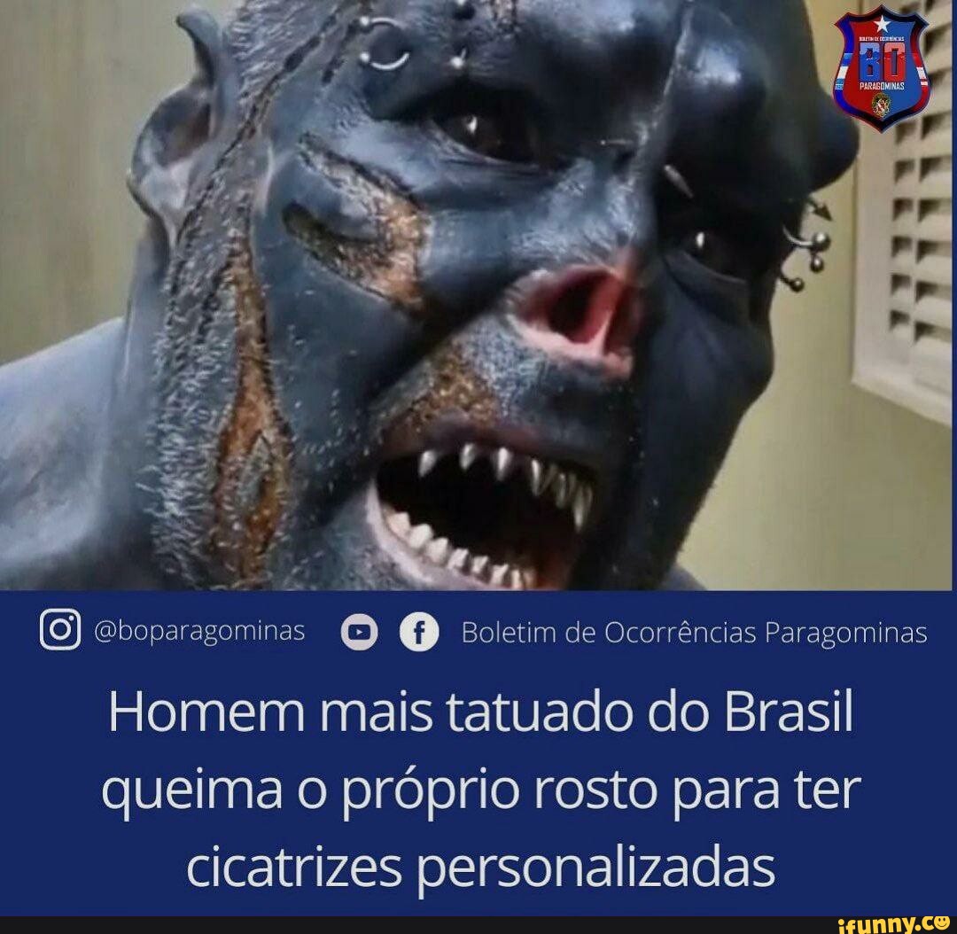 Rosto de Homem - iFunny Brazil
