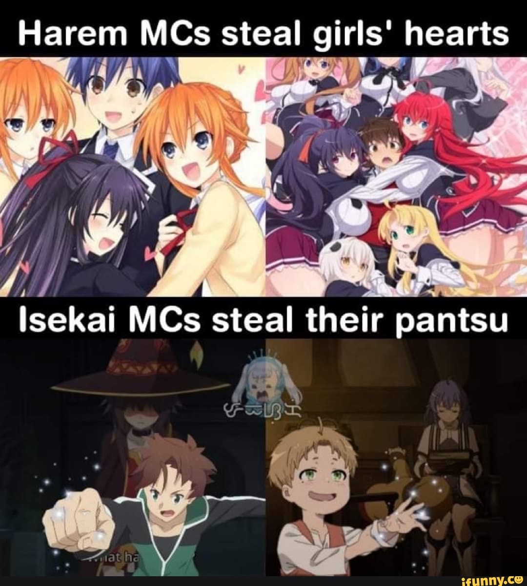 Nother generic isekai with OP MC and harem - iFunny Brazil