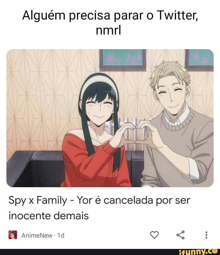 SPY x FAMILY ANIME CANCELADO - LACRADORES QUE QUEREM BANIR NO TWITTER (2  temporada sera cancelada?) 
