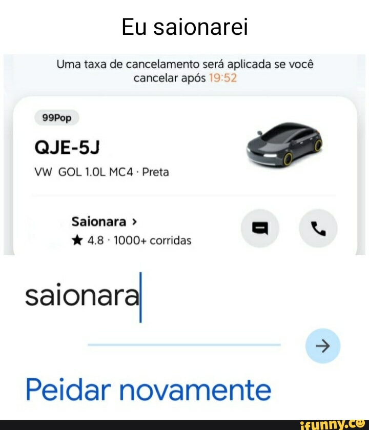 O motorista do Uber: ei mano, você sabe qual time joga hoje? Eu no banco  de trás: - iFunny Brazil