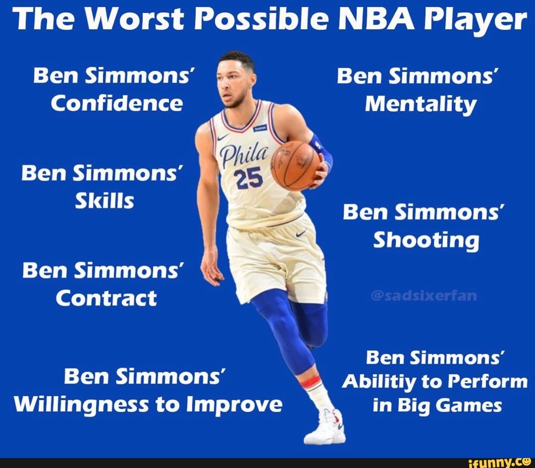 Ben Simmons, the worst shooter in the NBA, is getting $170 million