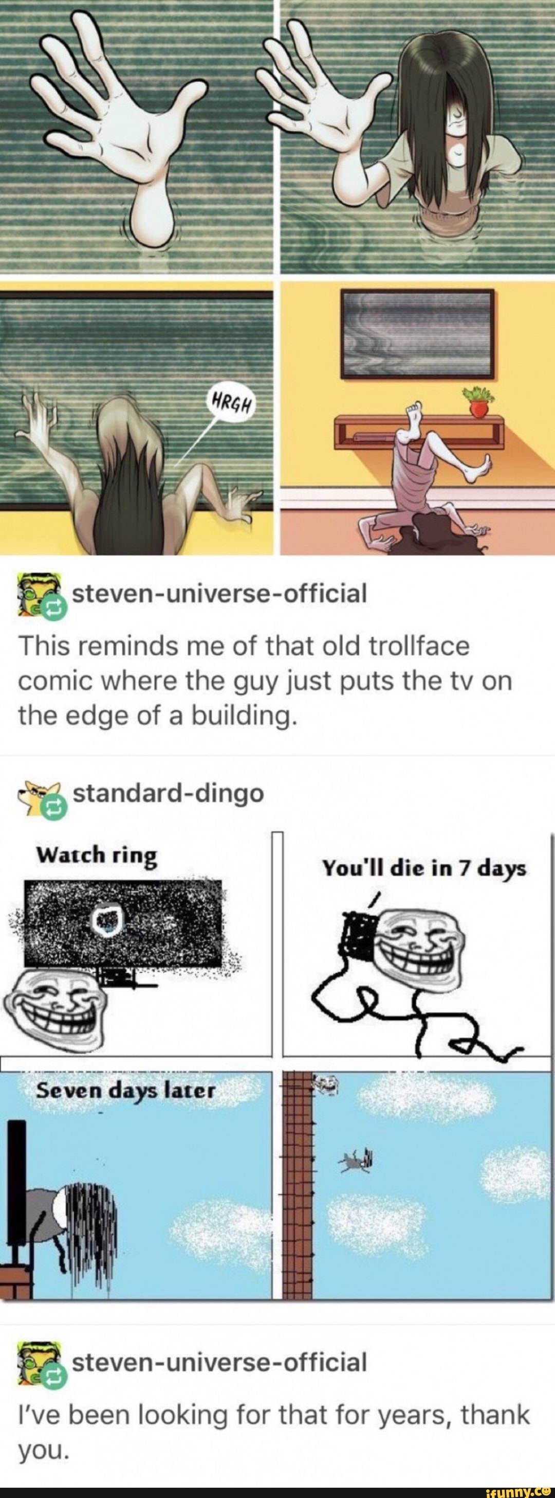 Trollface meme ring