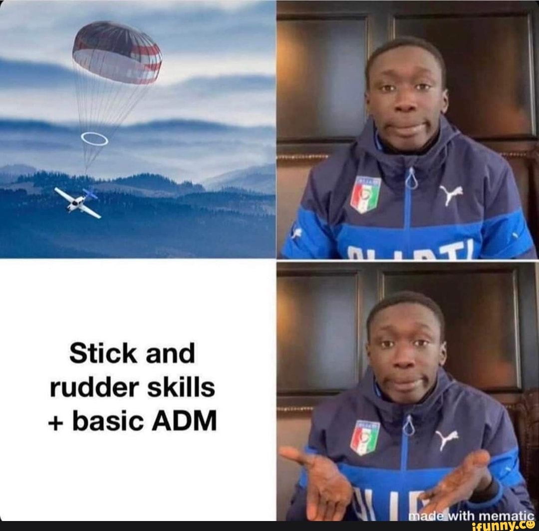 Stick and rudder skills basic ADM @ir Sdeiwith mematic - iFunny Brazil