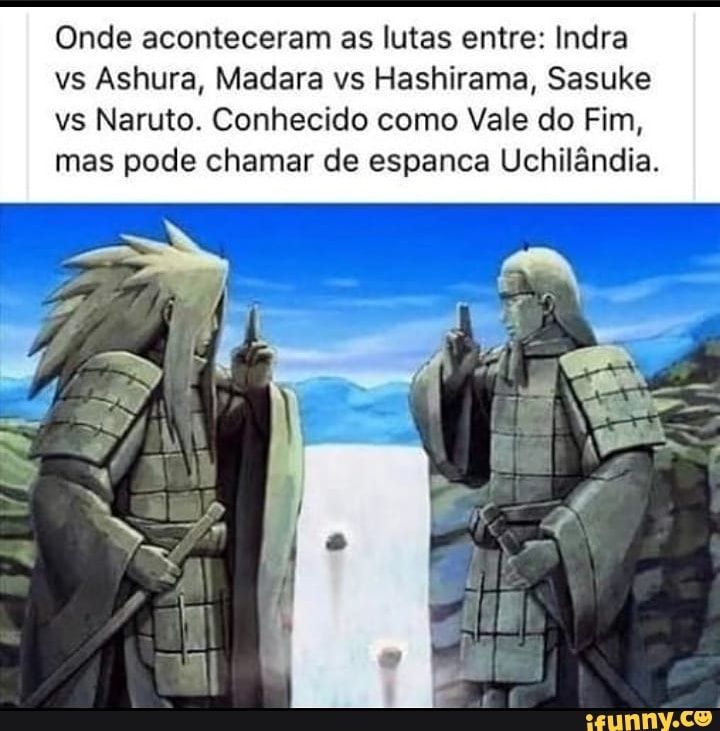 Madara vs Hashirama