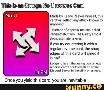 Ultra instinct Uno reverse card no u - Imgflip