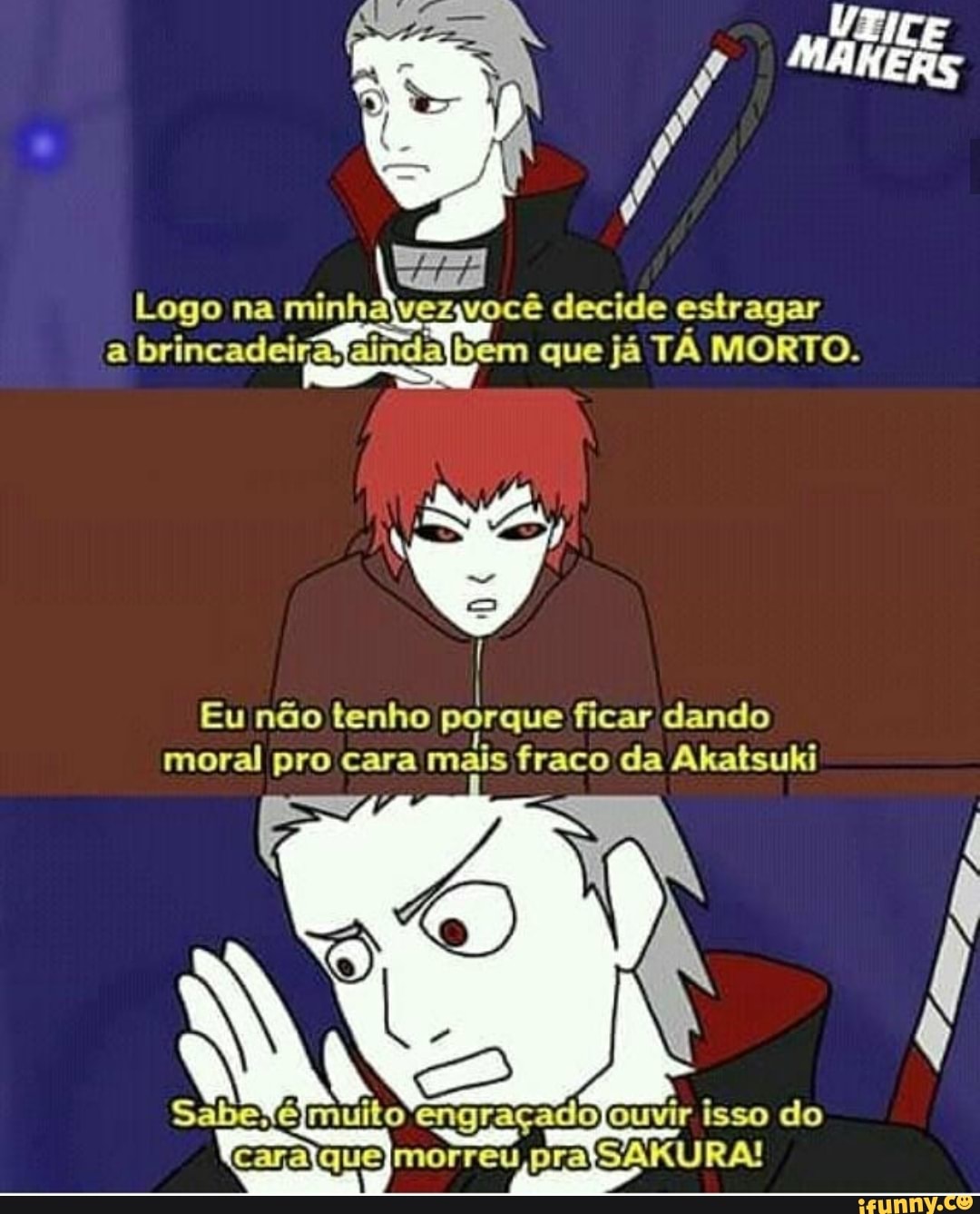 Membros da Akatsuki, do mais fraco ao mais forte