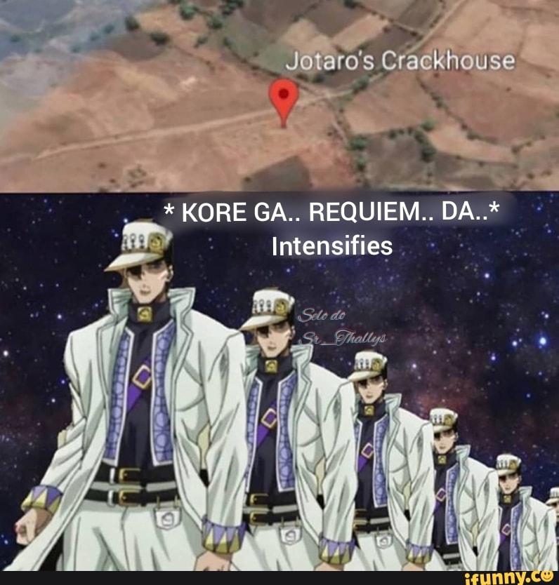 Kore Ga Requiem Da : r/ShitPostCrusaders