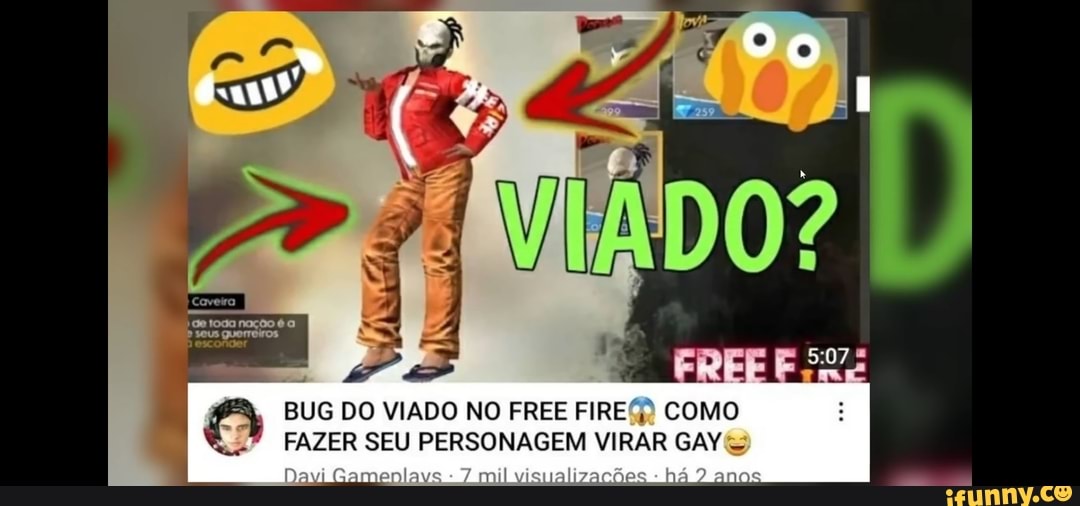 FIZ O BUG PRA DEIXAR O PERSONAGEM MUITO PEQUENO NO FREE FIRE 