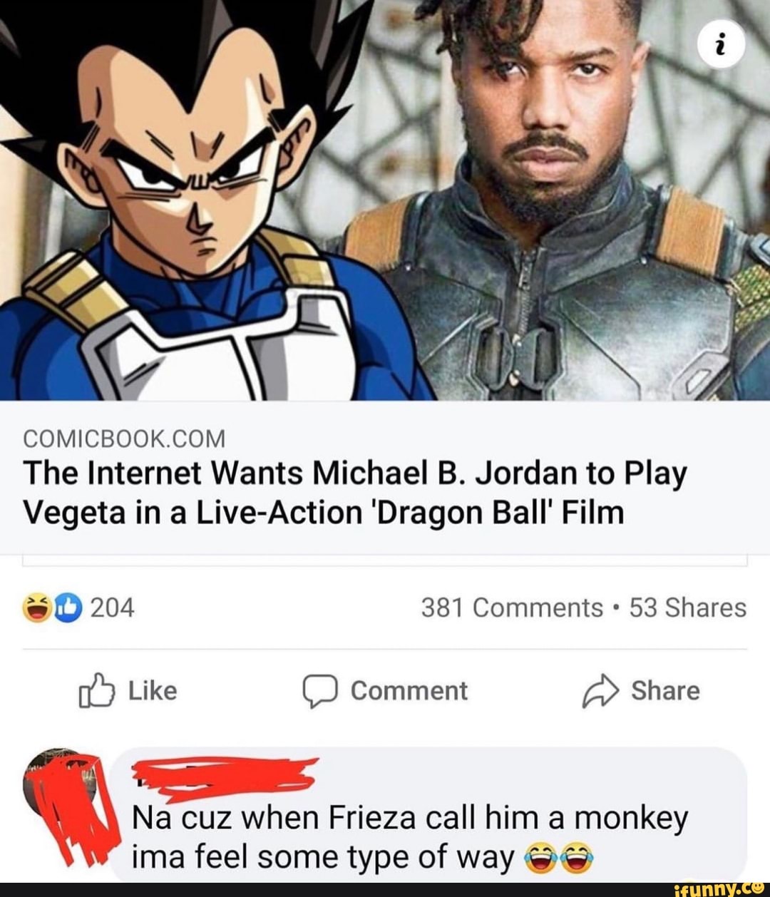 É tudo Vegeta - Ah Negão!