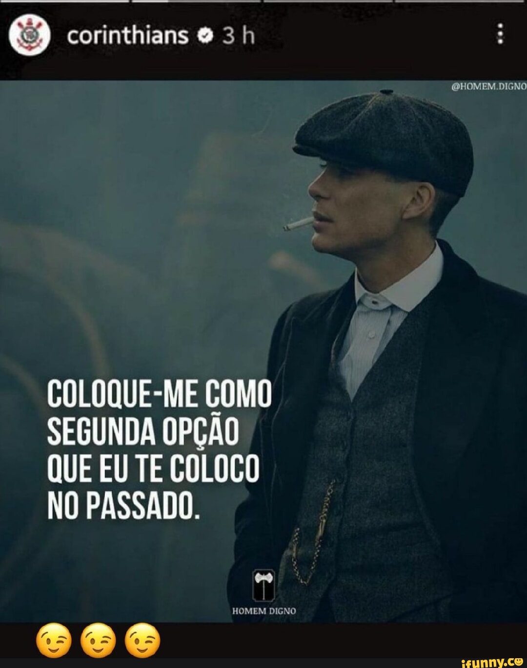 Corinthians 3 h COLOQUE-ME COMO SEGUNDA OPÇÃO QUE EU TE COLOCO NO ...