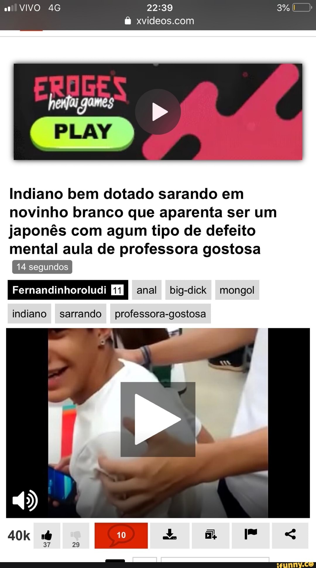 Xvideos.com Indiano bem dotado sarando em novinho branco que aparenta ser  um japonés com agum tipo de defeito mental aula de professora gostosa 14  segundos esgoto cies 11 anal big-dick mongol -