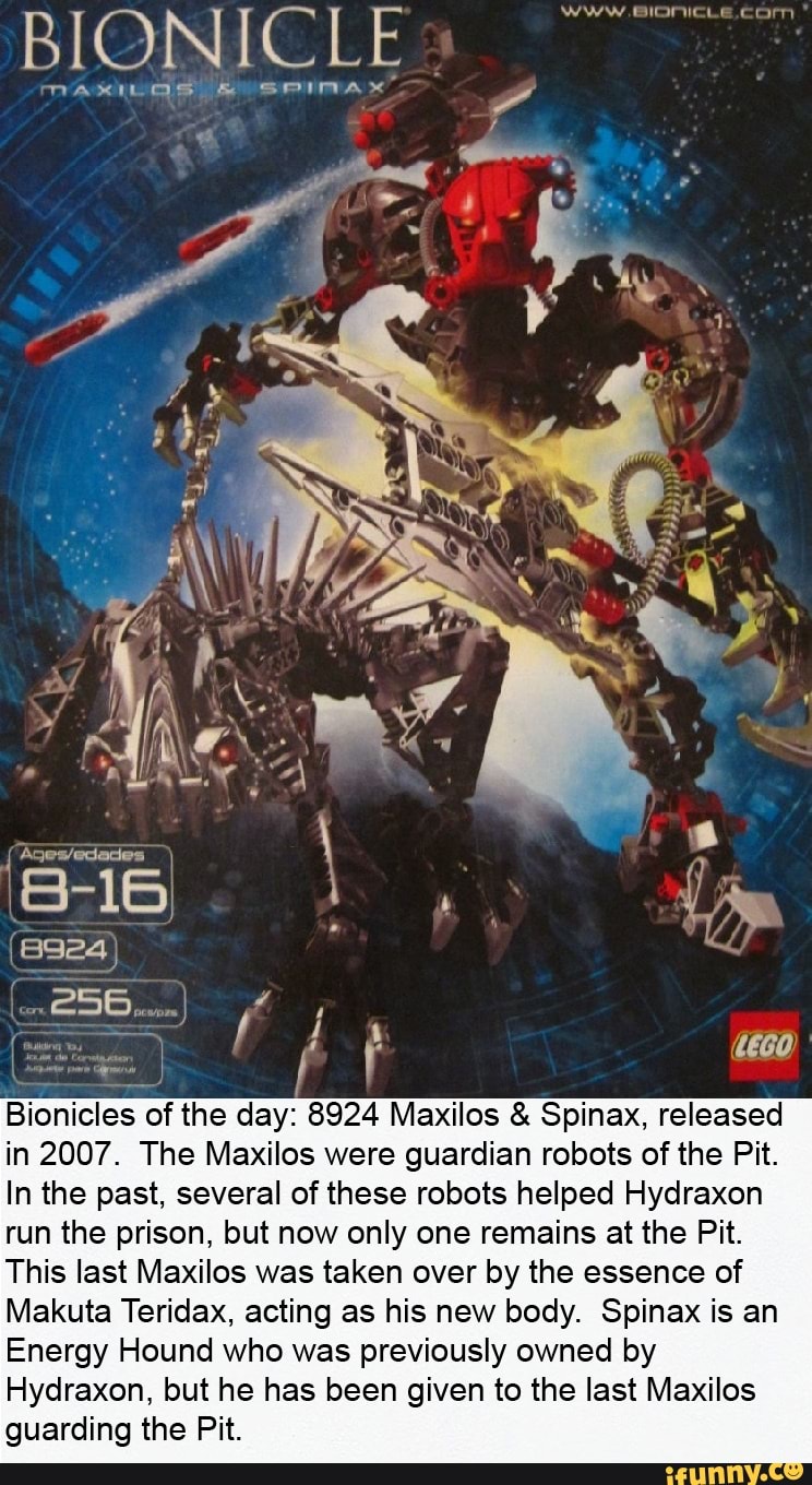 LEGO Bionicle Maxilos & Spinax - Bionicle Maxilos & Spinax . shop