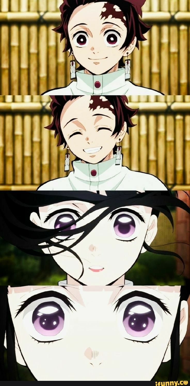 Nezuko Kamado Kanao Tsuyuri GIF - NezukoKamado KanaoTsuyuri