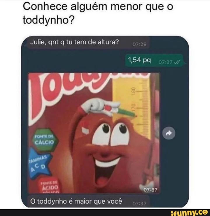 Memes em imagens #30 [O toddynho é maior que você] 