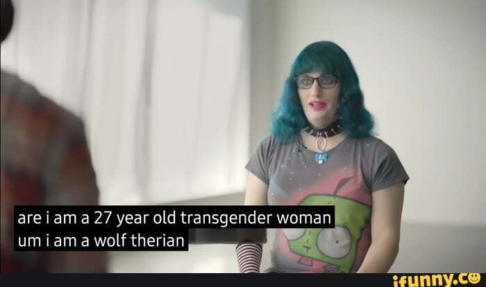 Transgender Therian Wolf | Sticker