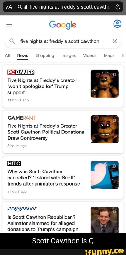 Scott Cawthon Trump: Scott Cawthon Controversy Explained