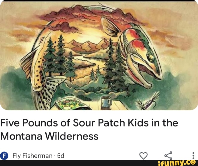 Five Pounds of Sour Patch Kids in the Montana Wilderness - Fly