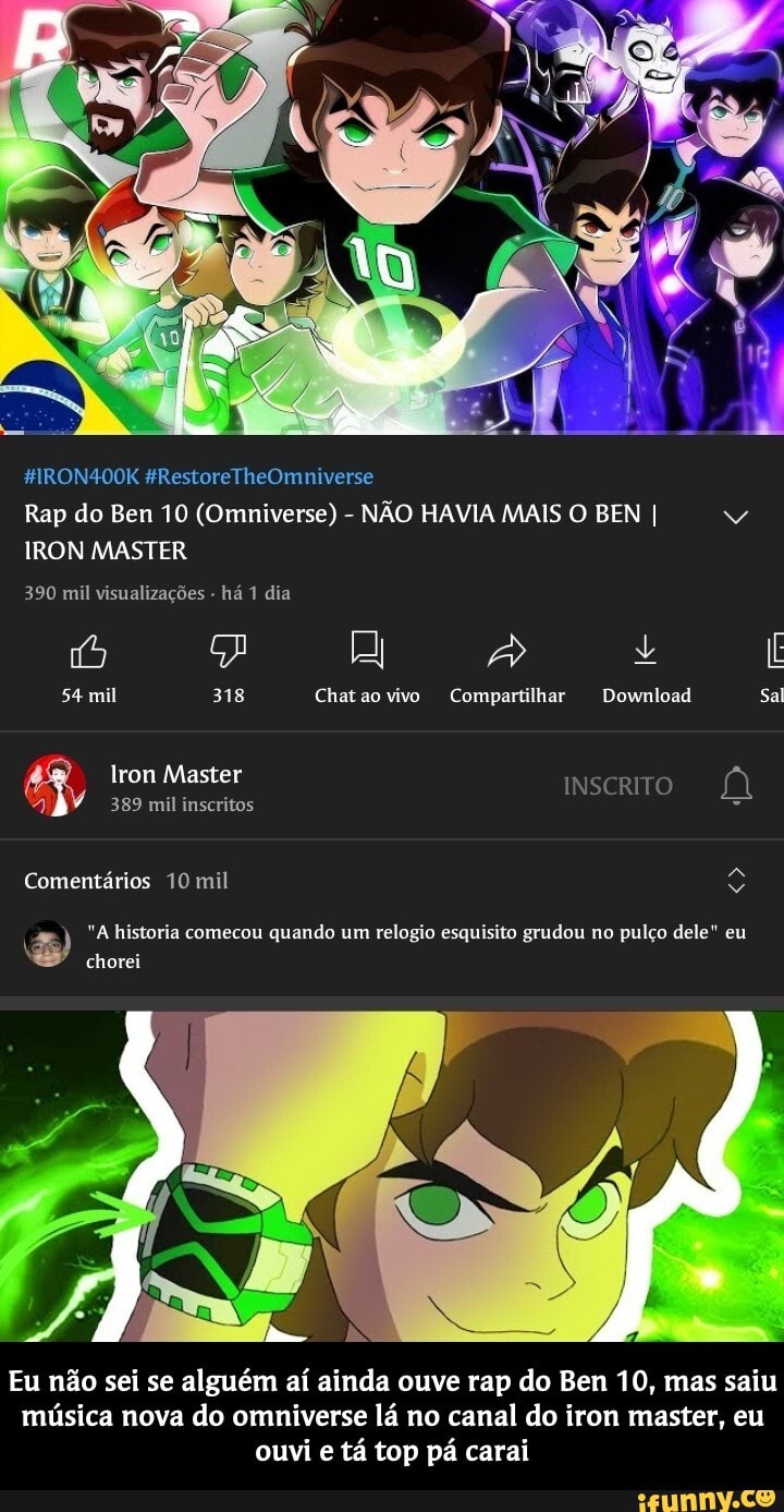 Ben10000 memes. Best Collection of funny Ben10000 pictures on iFunny