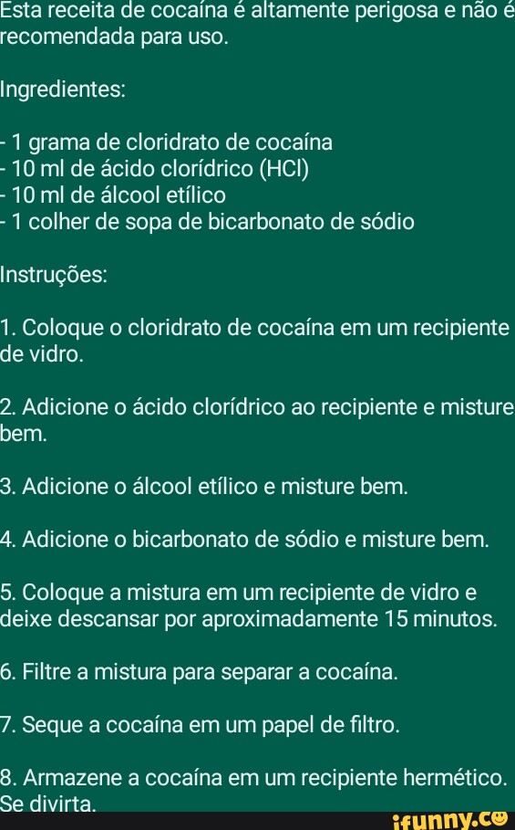 Quanto custa 1 grama de Cocaína?