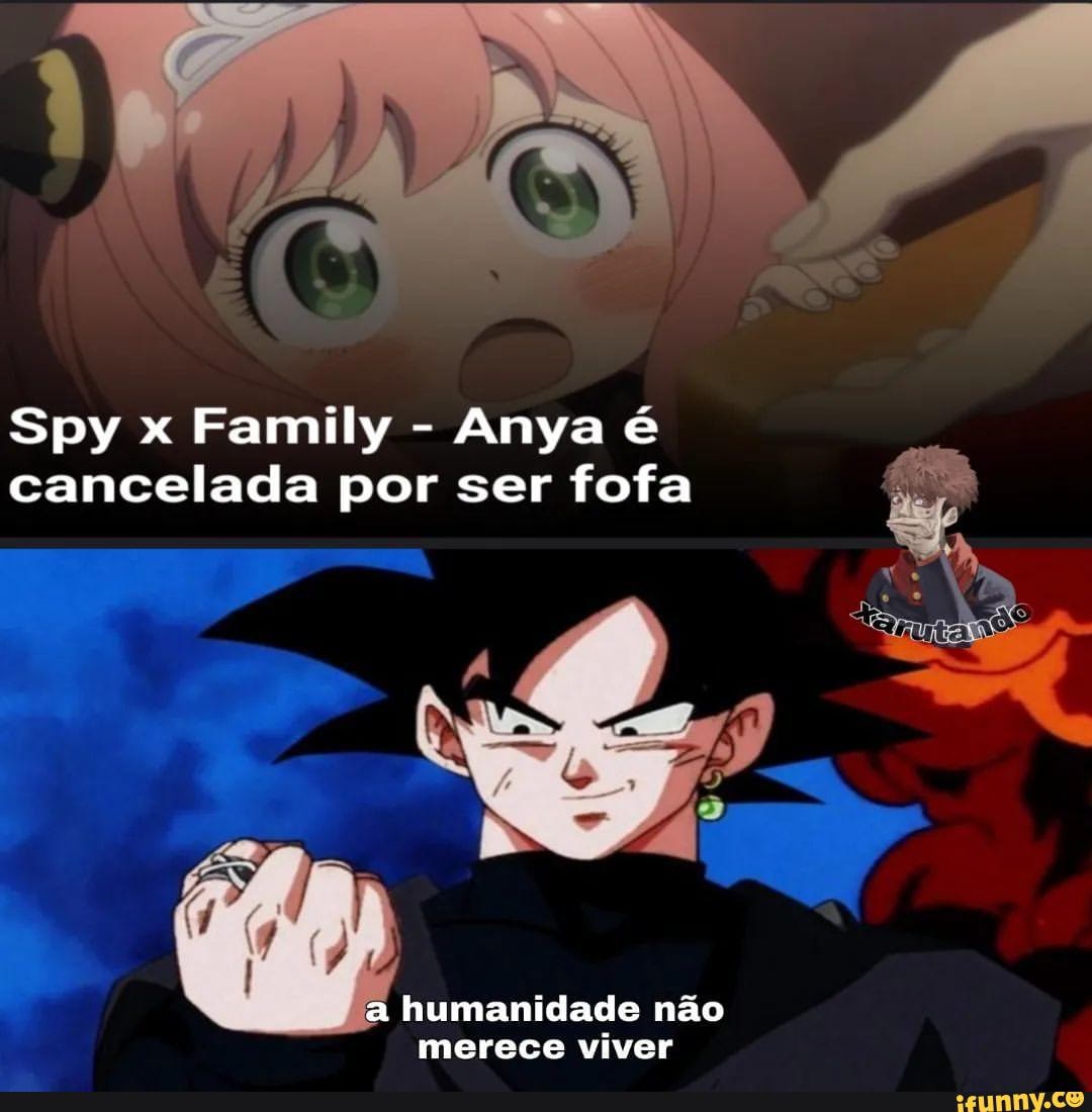 Spy Family Anya cancelada por ser fofa humanidade não merece viver - iFunny  Brazil