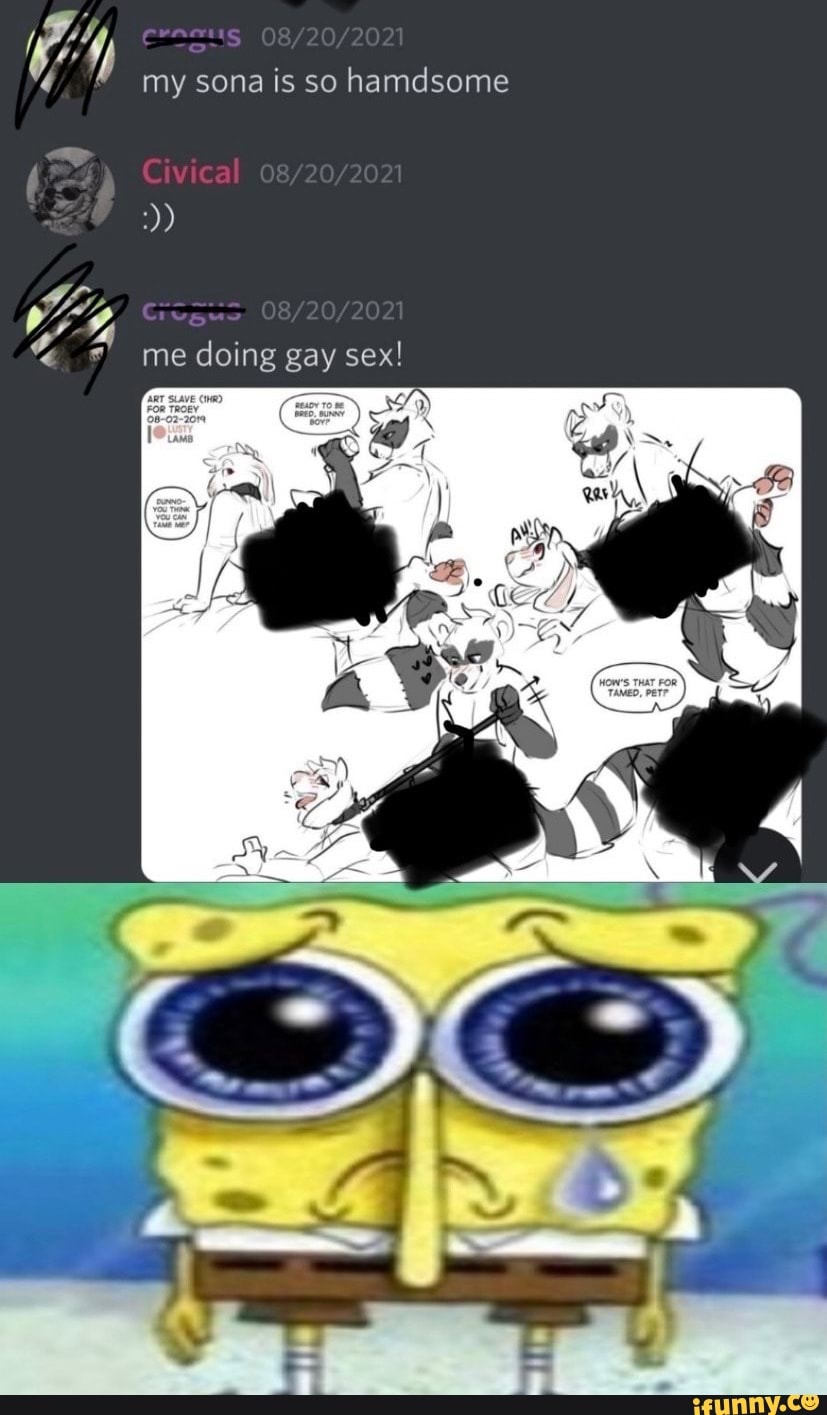 My sona is so hamdsome Civical me doing gay sex! - iFunny Brazil