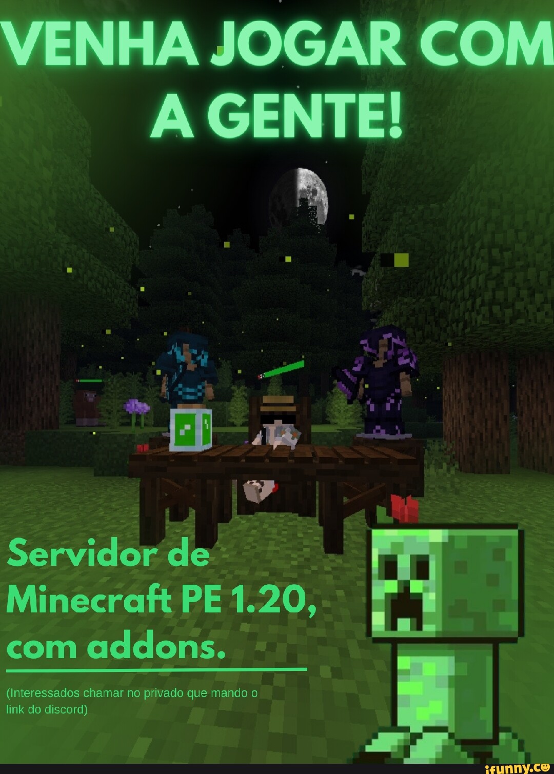 📣 Anúncio do Brasil Furcraft - Servidor Furry de Minecraft 1.14.4