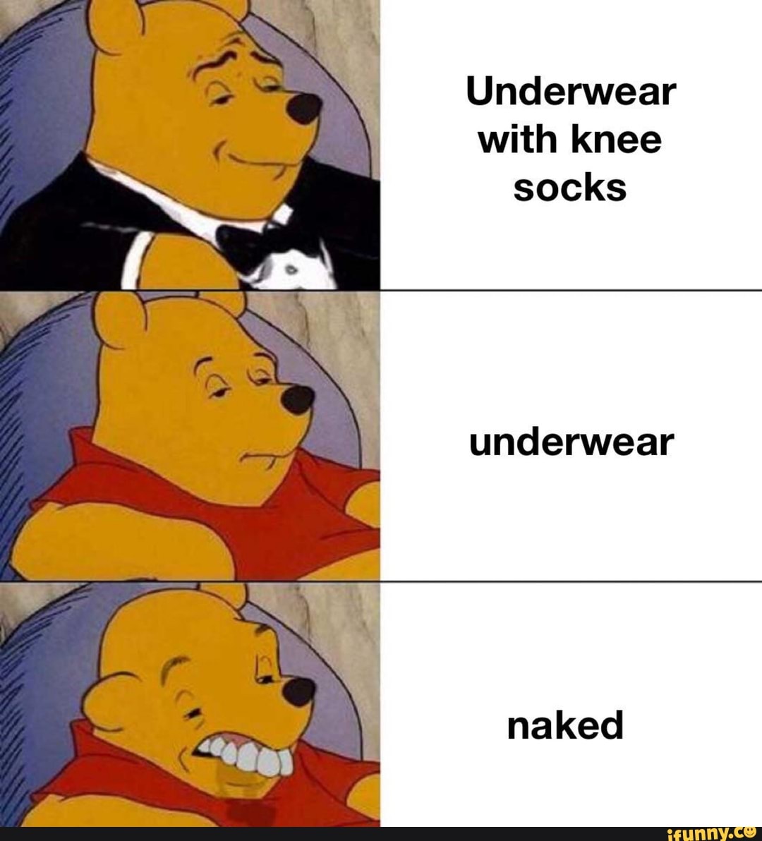 Naked, Underwear & Socks