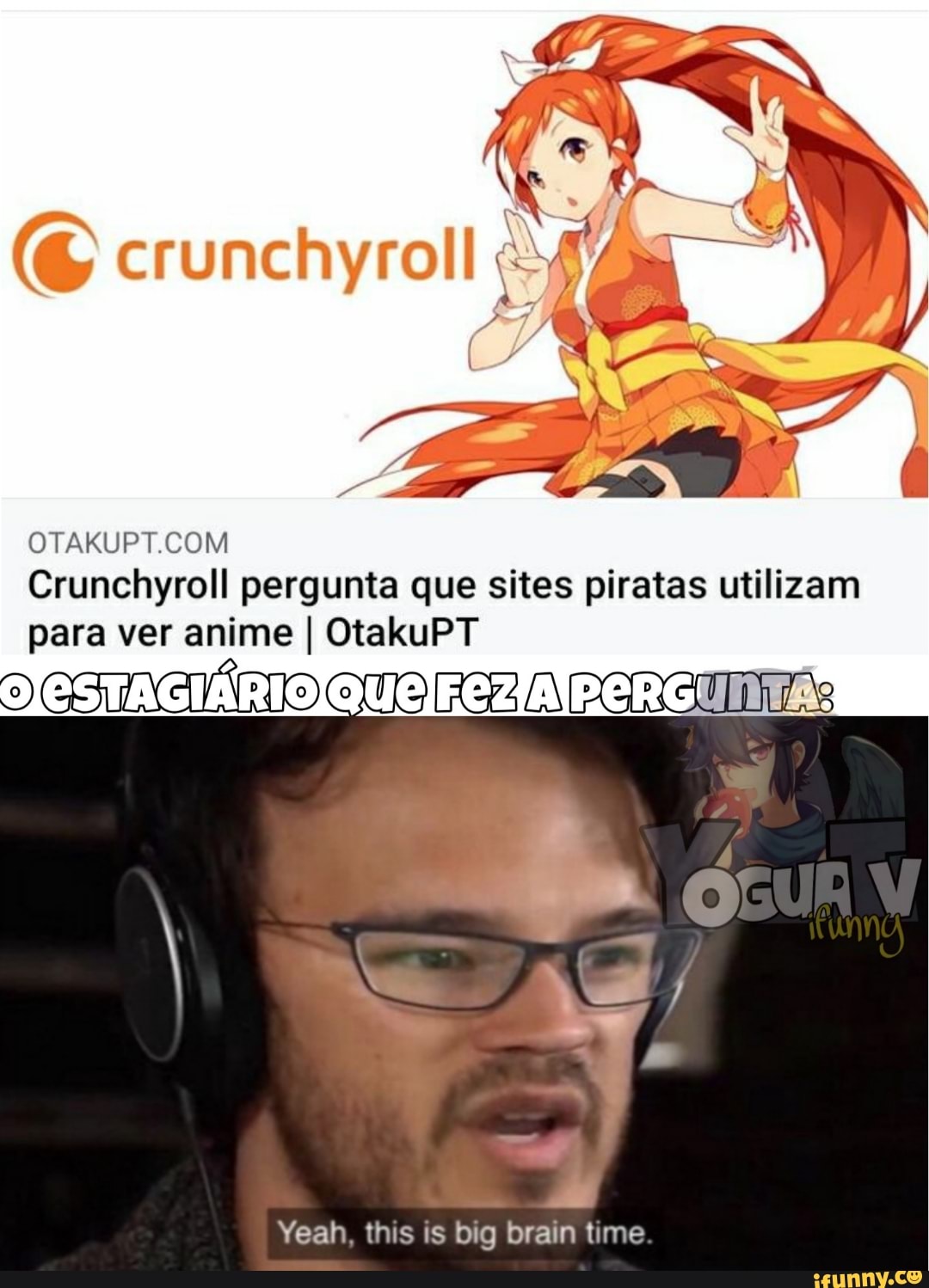 Crunchyroll pergunta que sites piratas utilizam para ver anime que