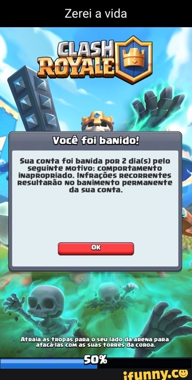 Minha conta do ROBLOX foi banida :(