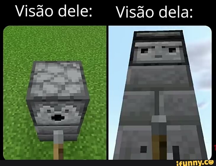 Minecraft memes - Lembra delas * Olha como elas estão hoje: vis - iFunny  Brazil