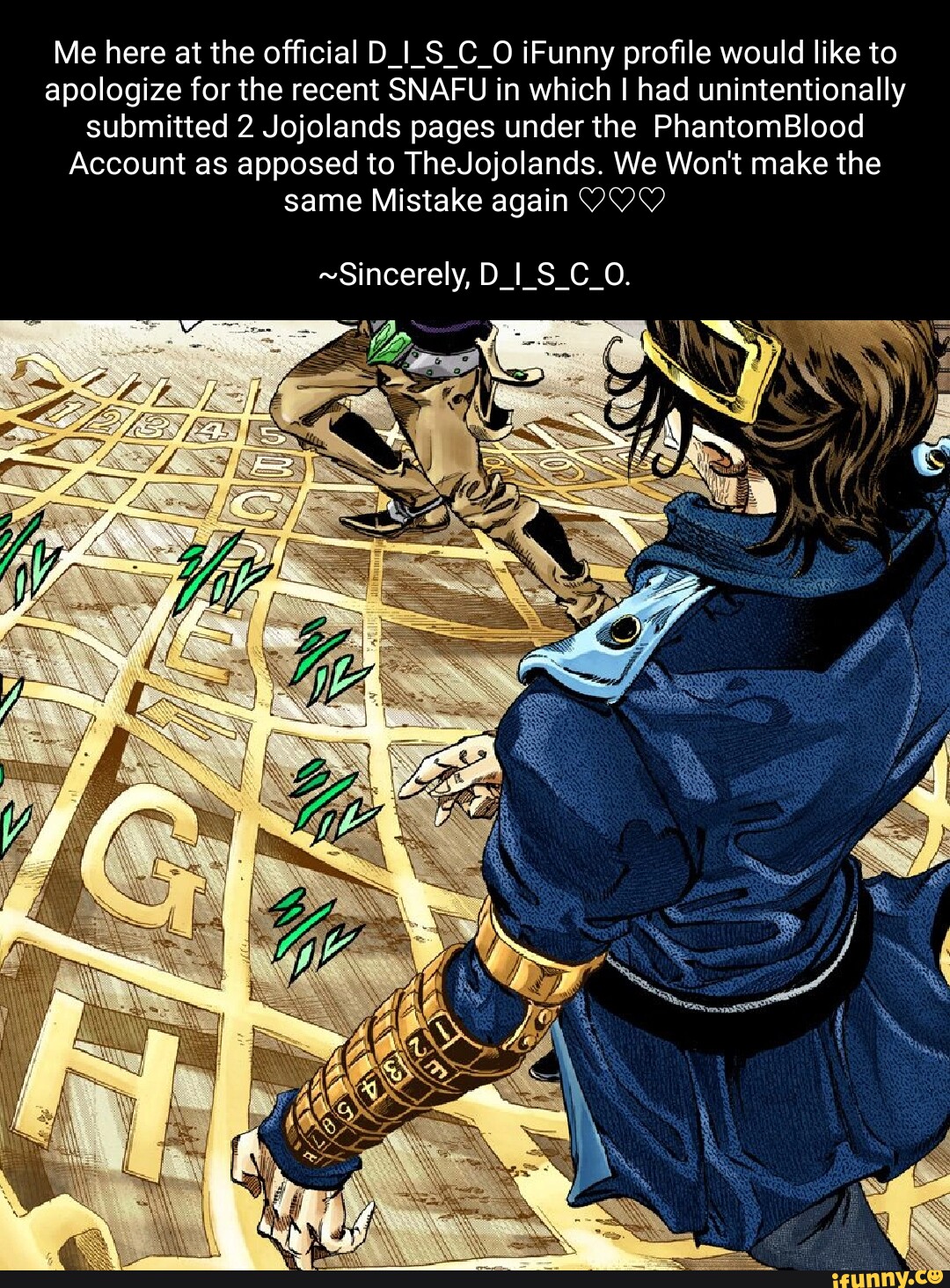 Every jojo meme - iFunny  Jojo bizarre, Jojo memes, Jojo bizzare