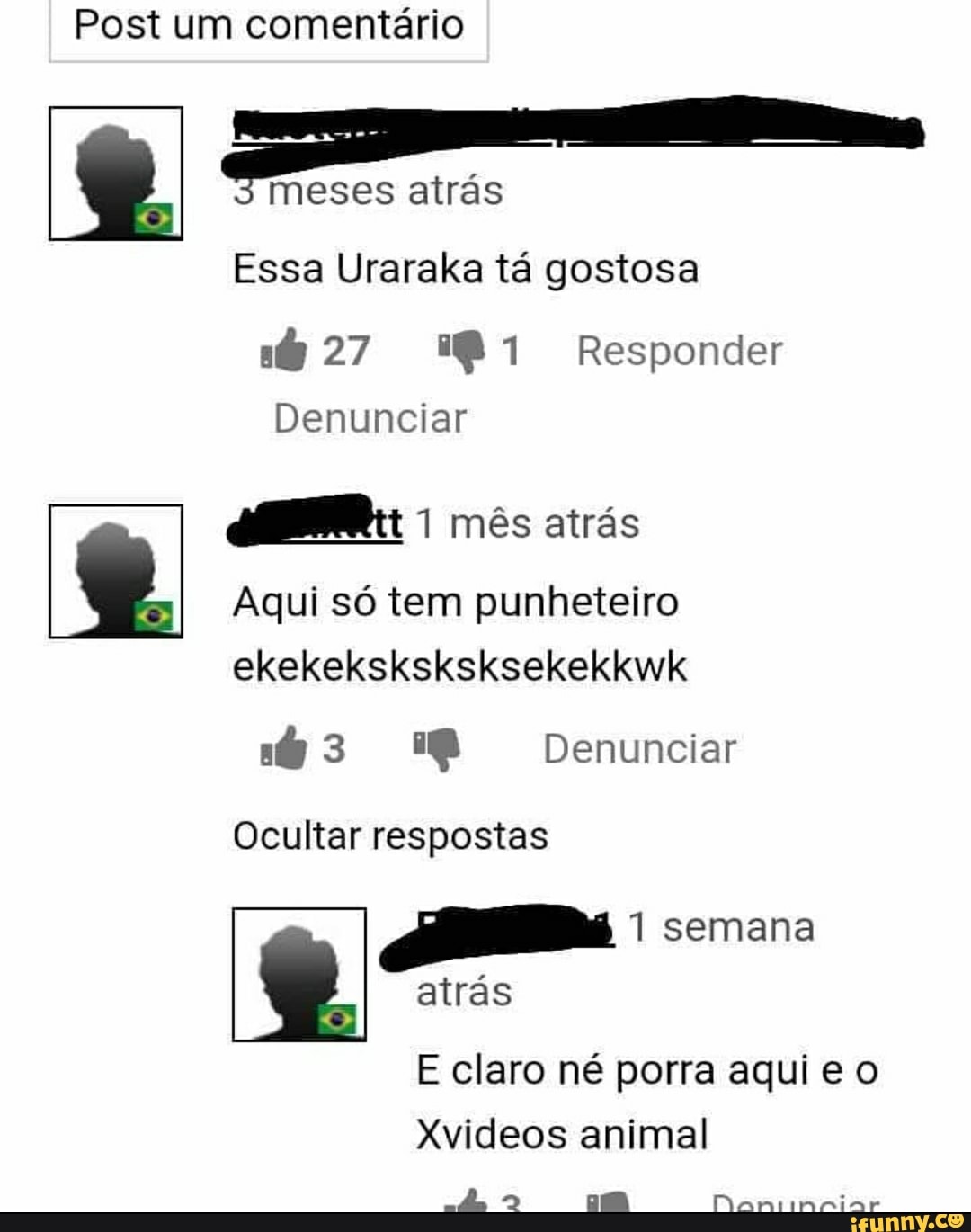 Post um comentário 0 Essa Uraraka tá gostosa s@ 27 1871 Responder da: 1 mês  atrás Aqui só tem punheteiro 63 