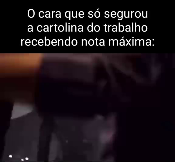 Meu ame: mn, a cartolina eu vendo que esqueci da certolina - iFunny Brazil