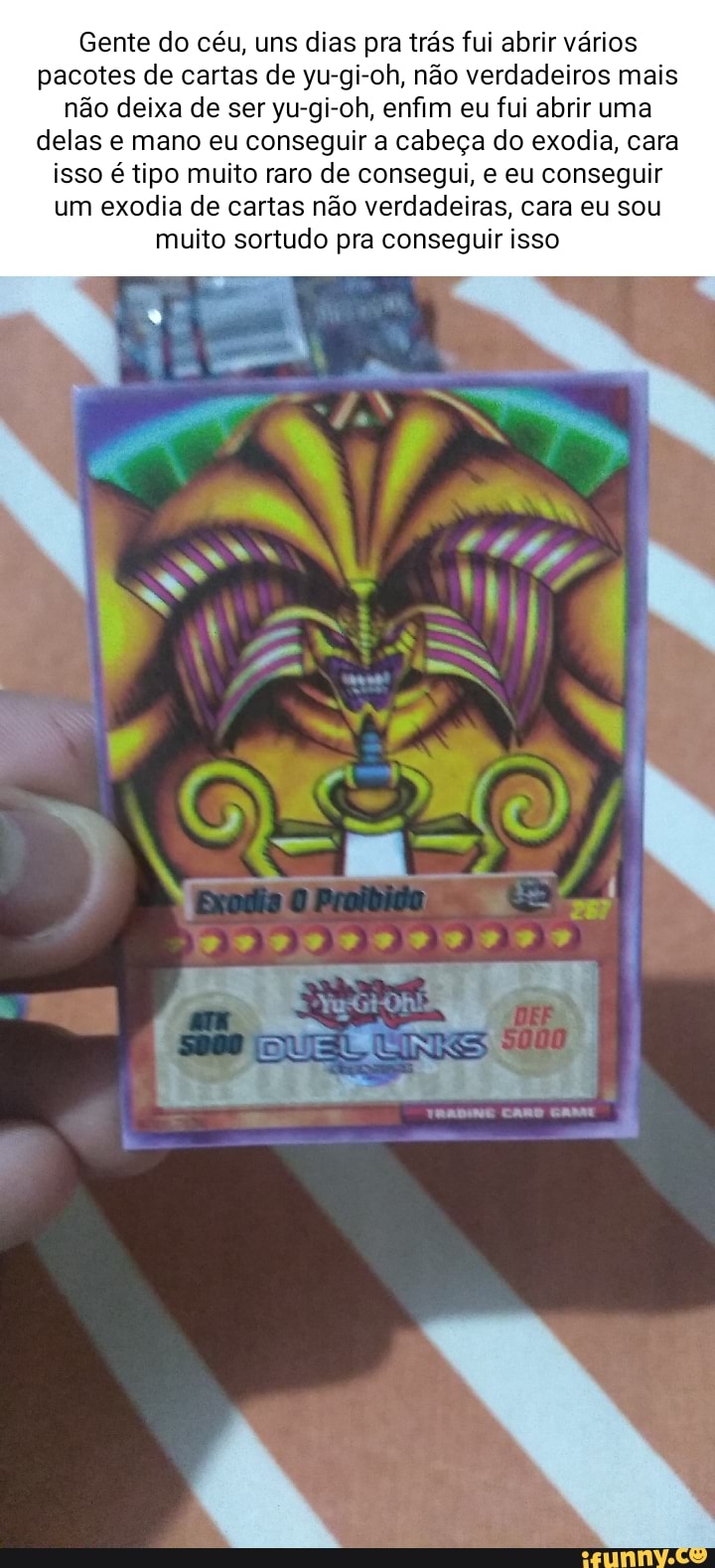 Todo dia uma carta de Yu-Gi-Oh diferente - Eu deixei isso feito e me  esqueci de postar, nunca usei tantas vezes a palavra otaku em uma frase  ~Yami Plazma