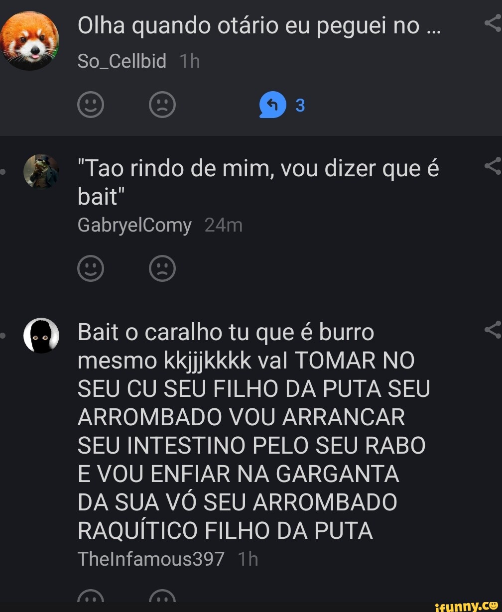 BEBÊ TAR4DÃO kkkkk 😂