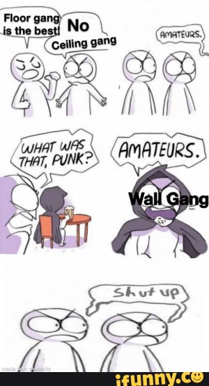 stupid gangs meme