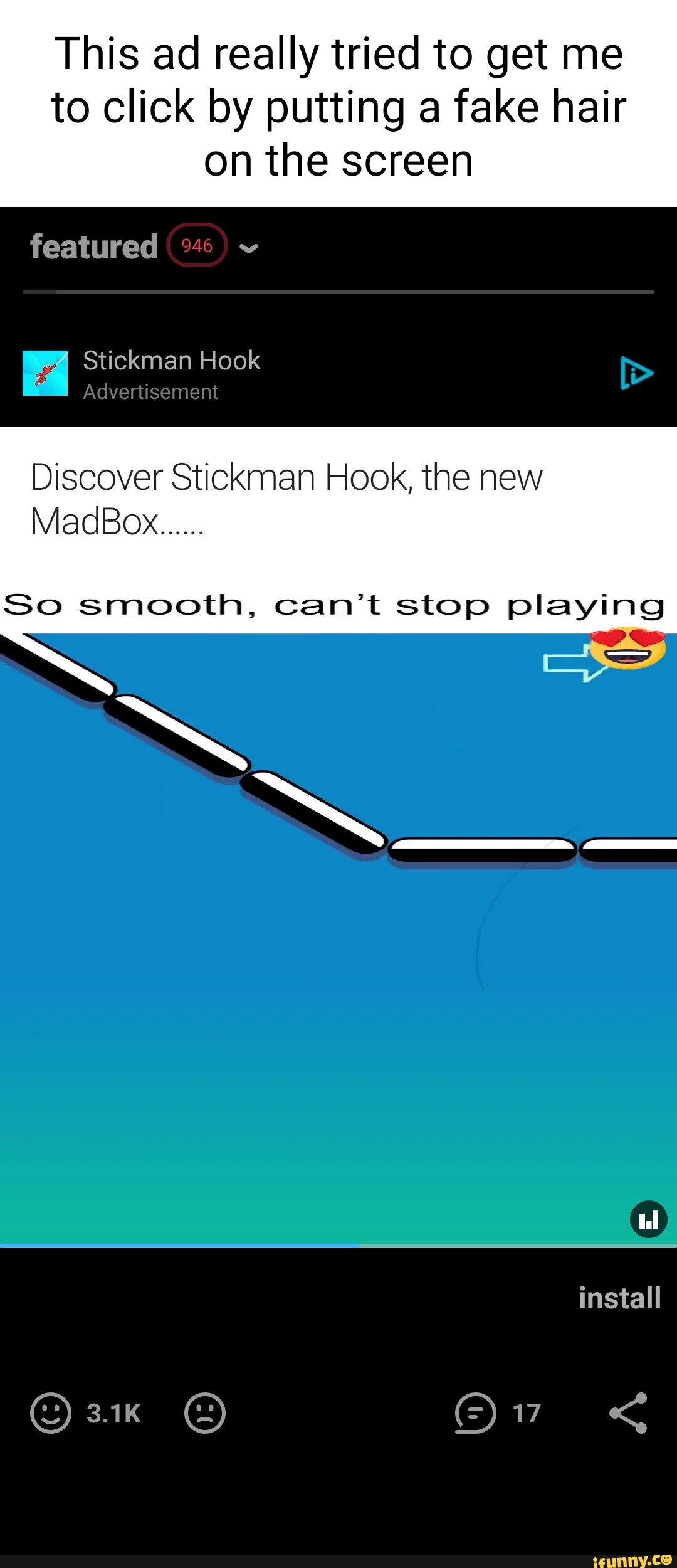 Stickman Hook by MADBOX