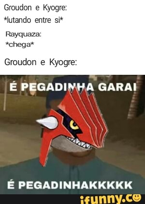 A História de Groudon Kyogre e Rayquaza