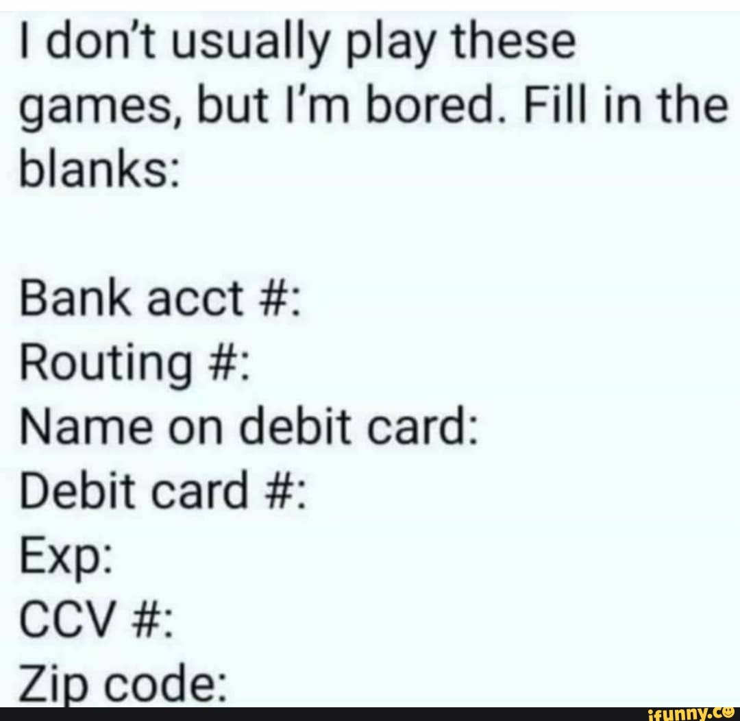 GAMES TO PLAY WHEN BORED - iFunny