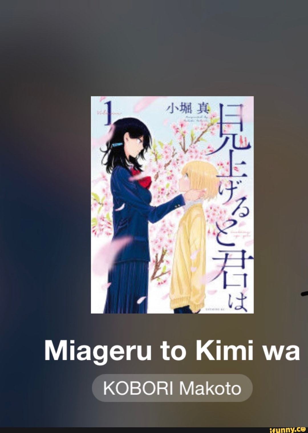 Manga Like Miageru to Kimi wa