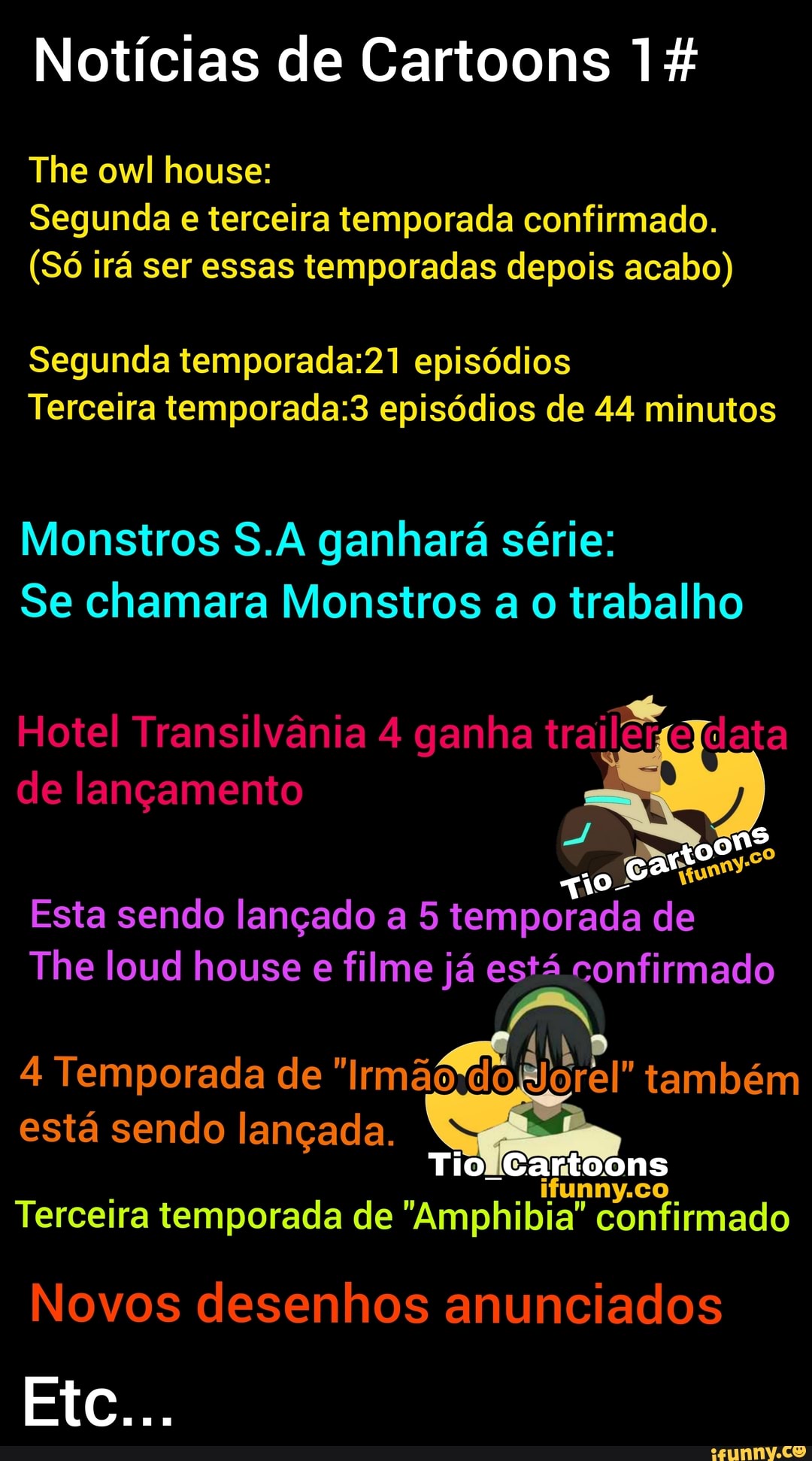 Datas de todos os episódios da 5° temporada!