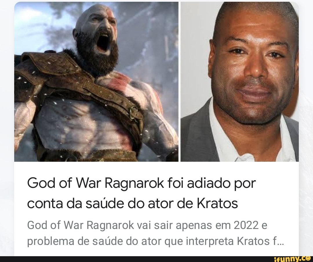 God of War: Ragnarok será adiado, mas chega ainda em 2022, diz site