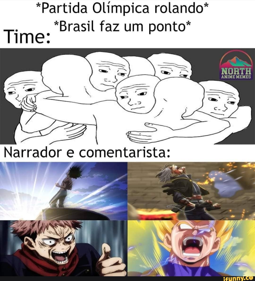 Resultado de imagem para anime memes br