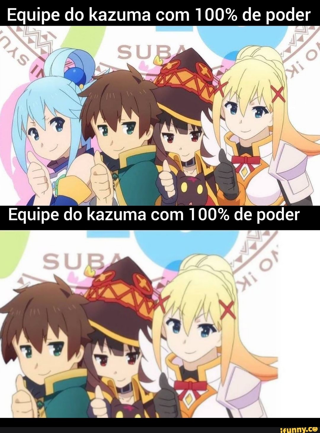 SS Kazuma: LEI DA TROCA EQUIVALENTE - iFunny Brazil