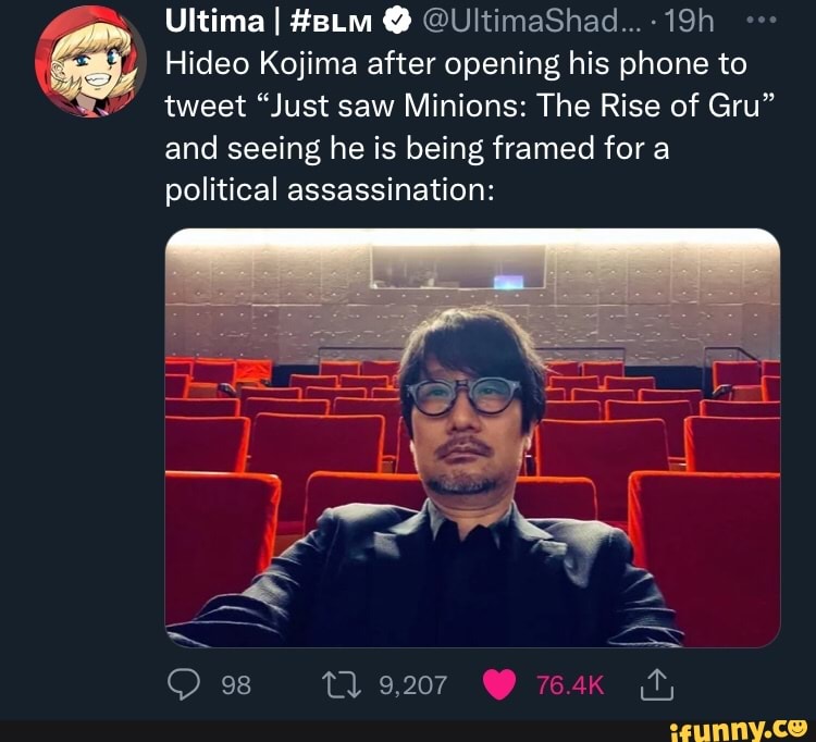 Someone Please Explain This Hideo Kojima Tweet To Me