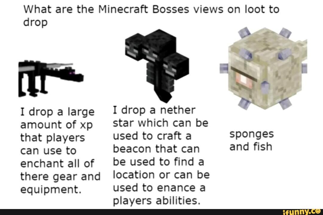 Minecraft: Bosses