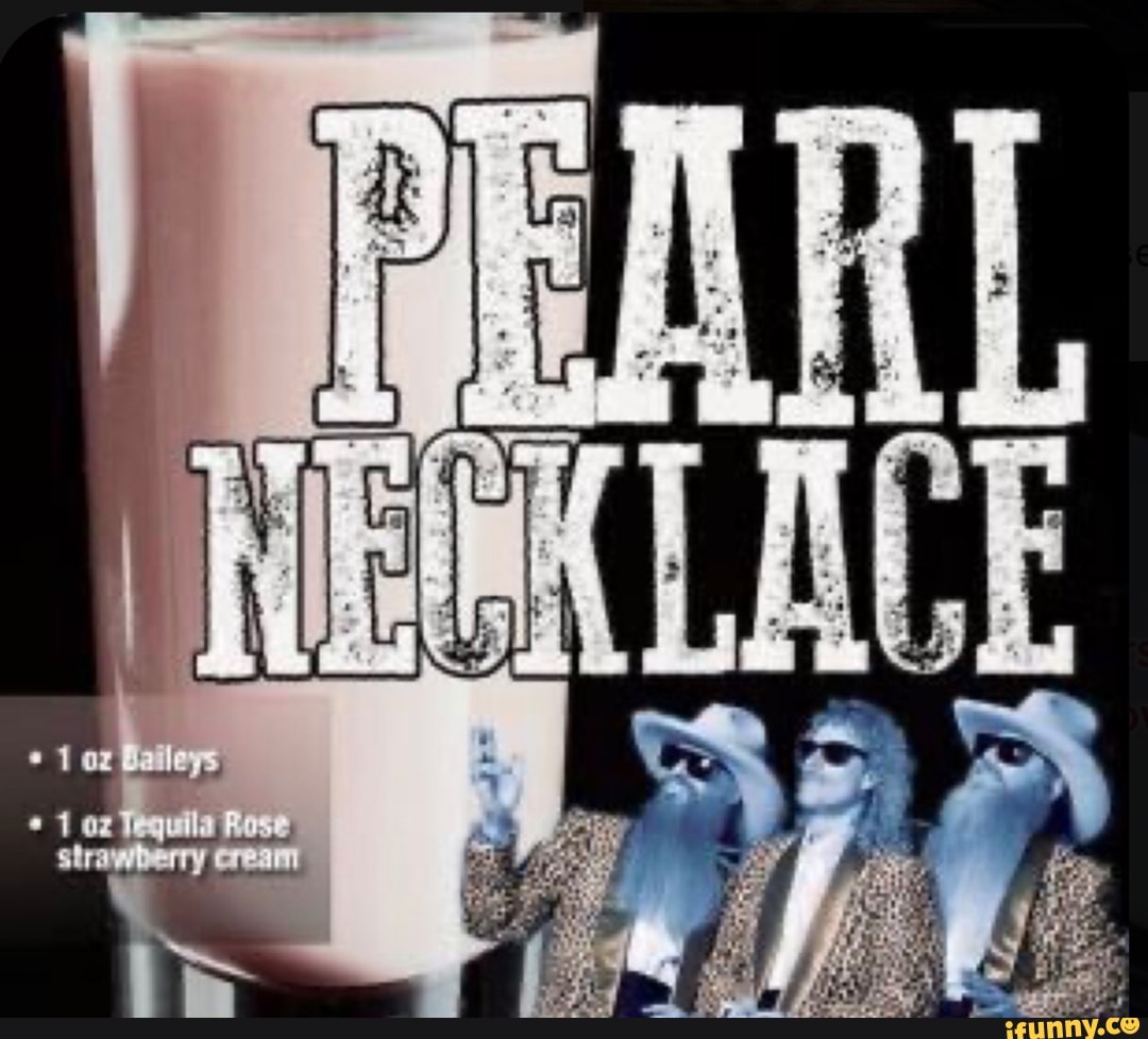 Zz Top Pearl Necklace