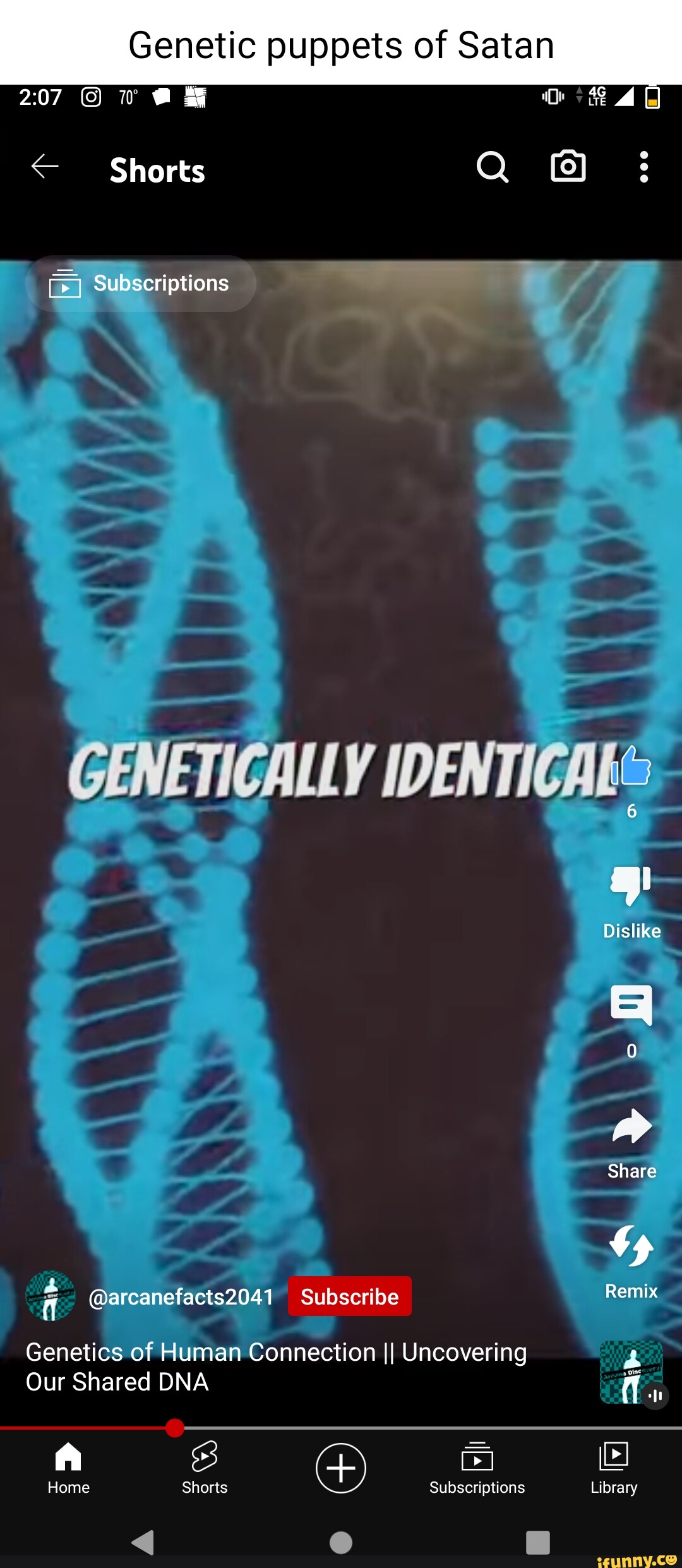 puppets of Satan 207 Or Shorts Subscriptions