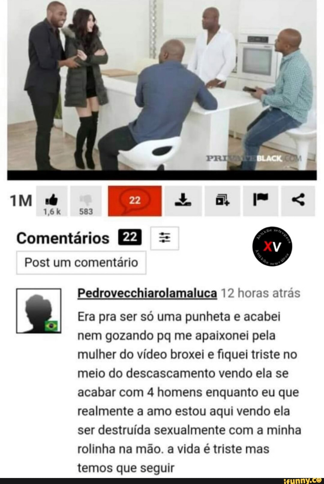 Pedrovecchiarolamaluca 12 horas atrás Era pra ser só uma punheta e acabei  nem gozando pq me